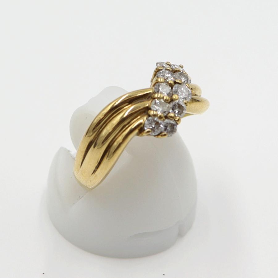 750ダイヤモンドリング　D0.50ct　リングサイズ11号　重量4.85ｇ(石の重量含む)　 (中古)