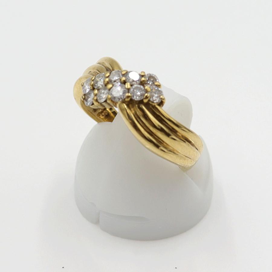 750ダイヤモンドリング　D0.50ct　リングサイズ11号　重量4.85ｇ(石の重量含む)　 (中古)