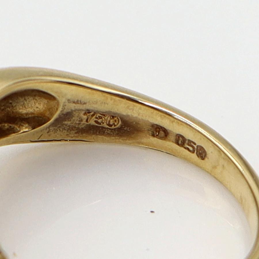 750ダイヤモンドリング　D0.50ct　リングサイズ11号　重量4.85ｇ(石の重量含む)　 (中古)