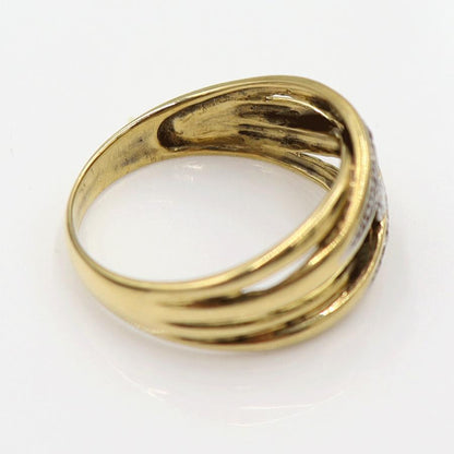 K18/Pt900ダイヤモンドリング　サイズ12号　重量3.46ｇ(石の重量含む)　(中古)