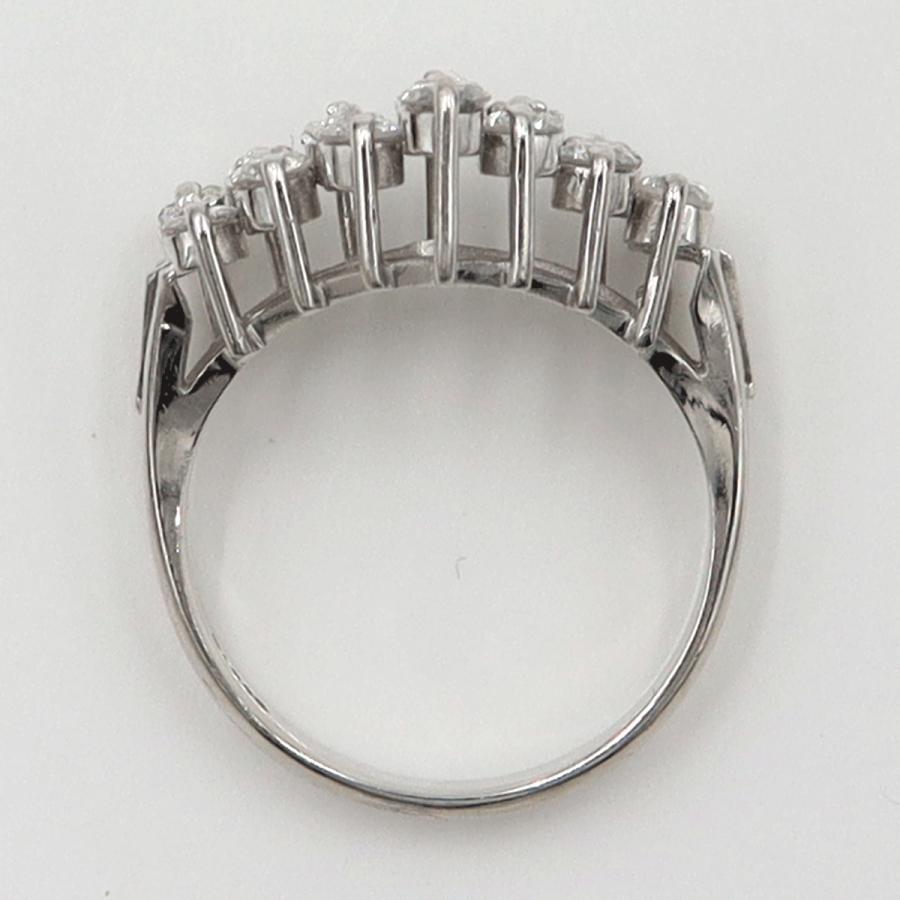 Pt900ダイヤモンドリング　D1.50ct　リングサイズ12号　重量6.81ｇ(石の重量含む)（中古）