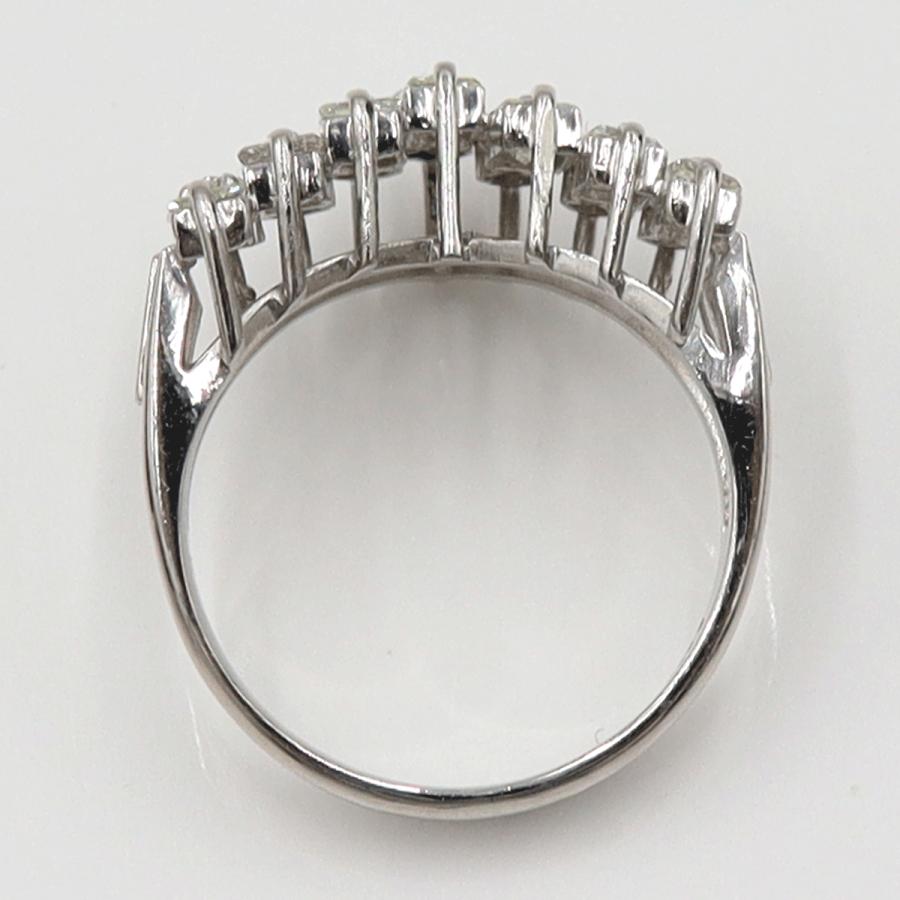 Pt900ダイヤモンドリング　D1.50ct　リングサイズ12号　重量6.81ｇ(石の重量含む)（中古）