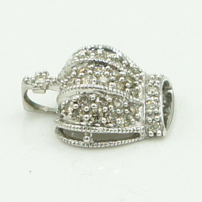 カサハラマスミ(Masumi Kasahara)　K18WGダイヤモンドペンダントトップ　「王冠」　重量2.32ｇ　レディース（中古）