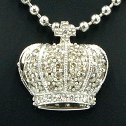 カサハラマスミ(Masumi Kasahara)　K18WGダイヤモンドペンダントトップ　「王冠」　重量2.32ｇ　レディース（中古）