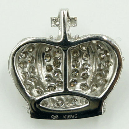 カサハラマスミ(Masumi Kasahara)　K18WGダイヤモンドペンダントトップ　「王冠」　重量2.32ｇ　レディース（中古）