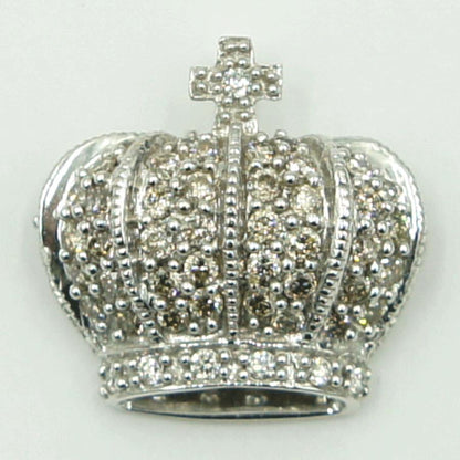 カサハラマスミ(Masumi Kasahara)　K18WGダイヤモンドペンダントトップ　「王冠」　重量2.32ｇ　レディース（中古）