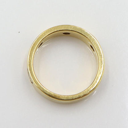 K18ダイヤモンドリング　D0.281ct　リングサイズ11号　重量6.45ｇ(石の重量含む)(中古)