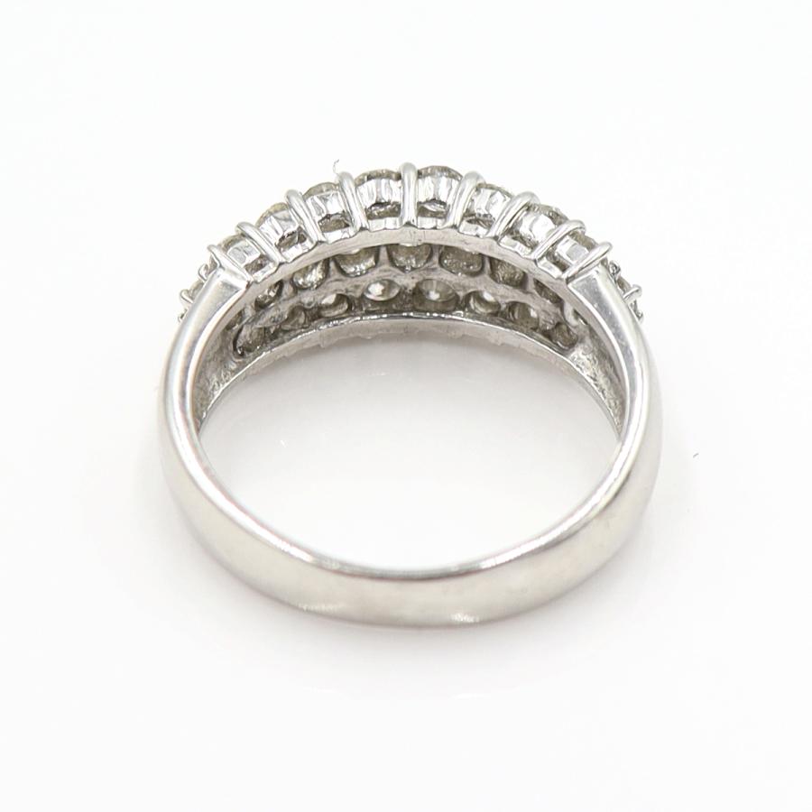 Pt900ダイヤモンドリング D1.05ct　リングサイズ12号　重量6.73ｇ(石の重量含む)(中古)