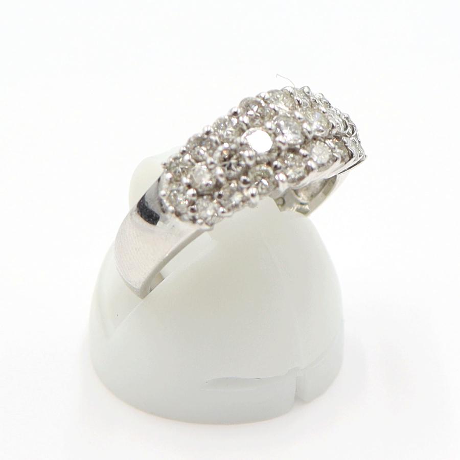 Pt900ダイヤモンドリング D1.05ct　リングサイズ12号　重量6.73ｇ(石の重量含む)(中古)