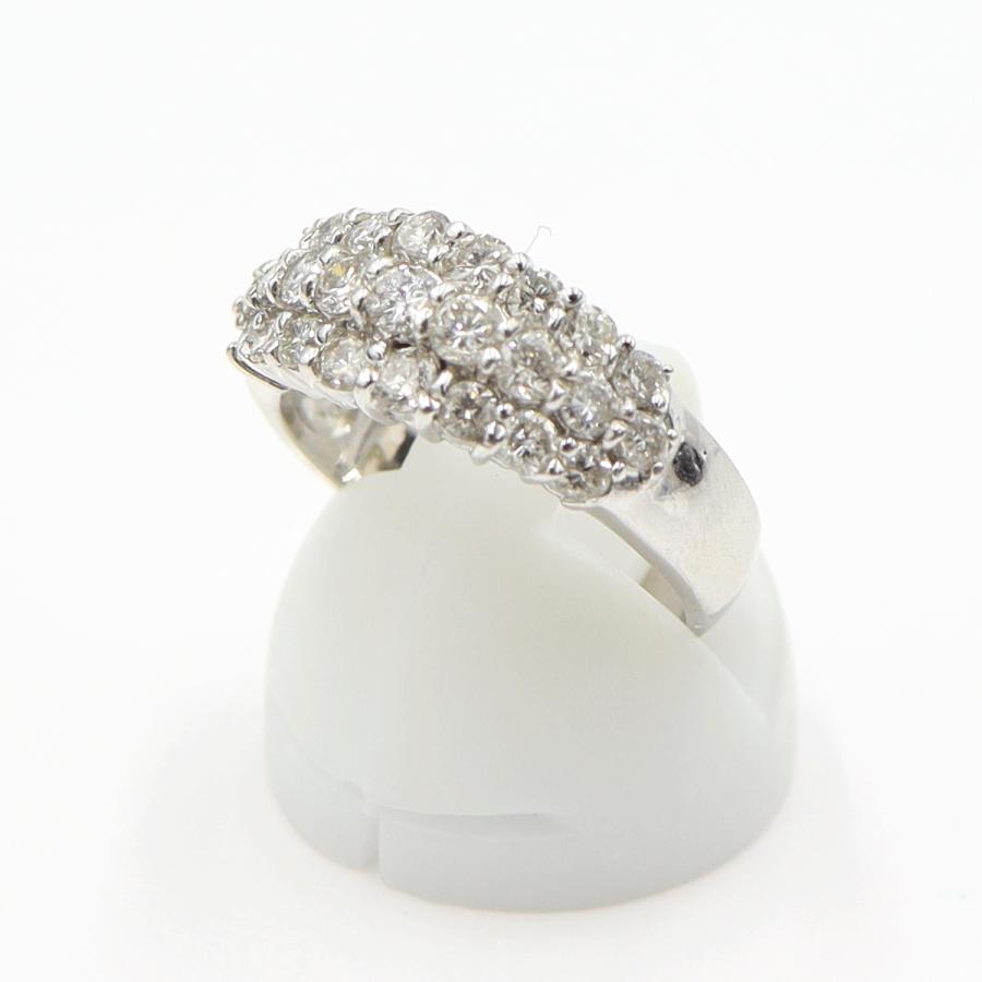 Pt900ダイヤモンドリング D1.05ct　リングサイズ12号　重量6.73ｇ(石の重量含む)(中古)