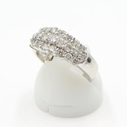 Pt900ダイヤモンドリング D1.05ct　リングサイズ12号　重量6.73ｇ(石の重量含む)(中古)