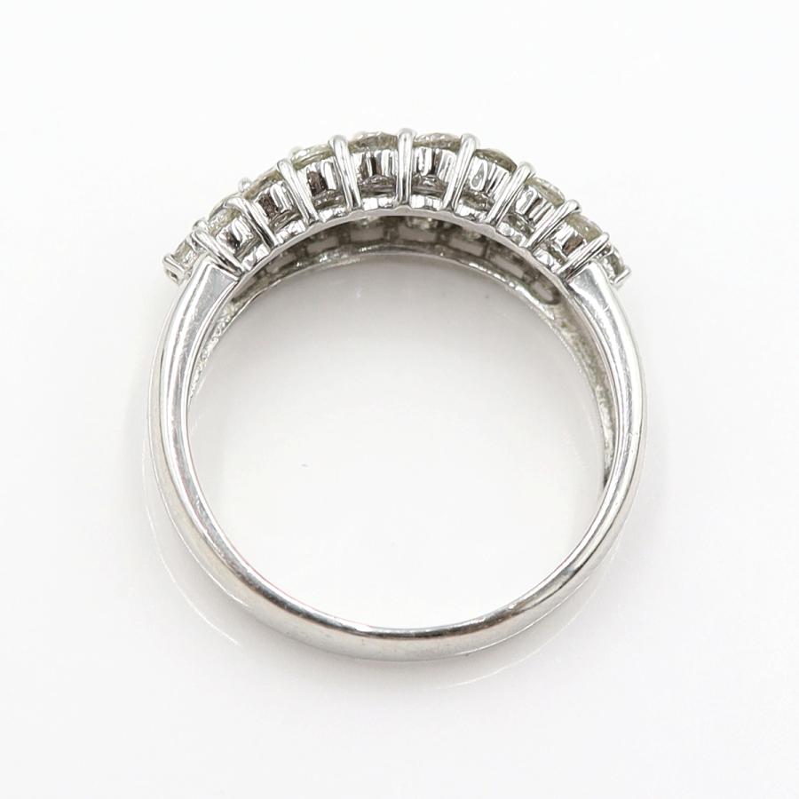 Pt900ダイヤモンドリング D1.05ct　リングサイズ12号　重量6.73ｇ(石の重量含む)(中古)