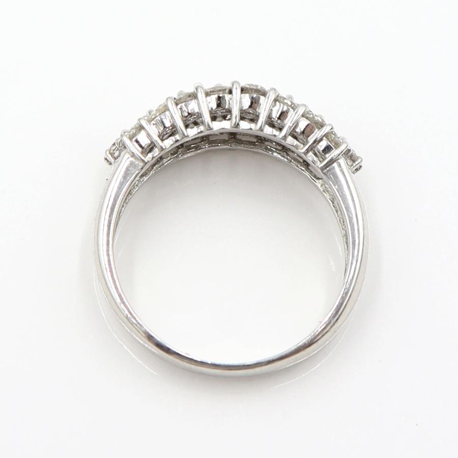 Pt900ダイヤモンドリング D1.05ct　リングサイズ12号　重量6.73ｇ(石の重量含む)(中古)