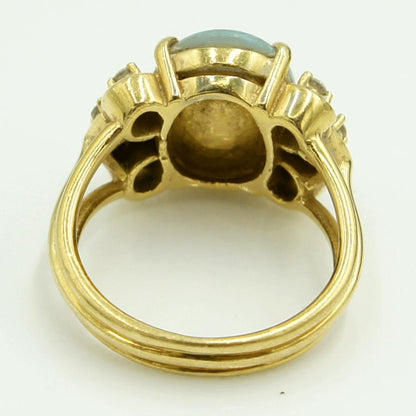 750オパールダイヤモンドリング　OP2.79ct　リングサイズ12号　重量8.29ｇ(石の重量含む)　レディース（中古）