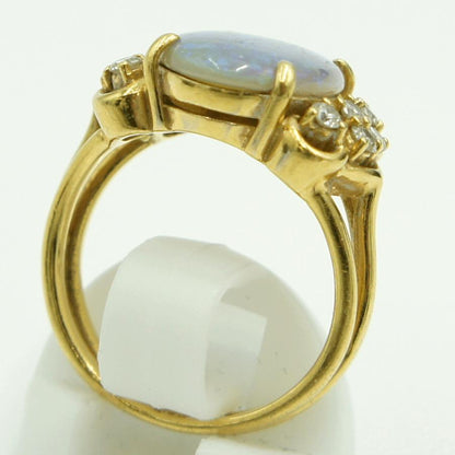 750オパールダイヤモンドリング　OP2.79ct　リングサイズ12号　重量8.29ｇ(石の重量含む)　レディース（中古）