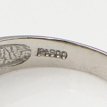 Pt900ダイヤモンドリング　D0.03ct　リングサイズ12号　重量4.43ｇ(石の重量含む)  (中古)