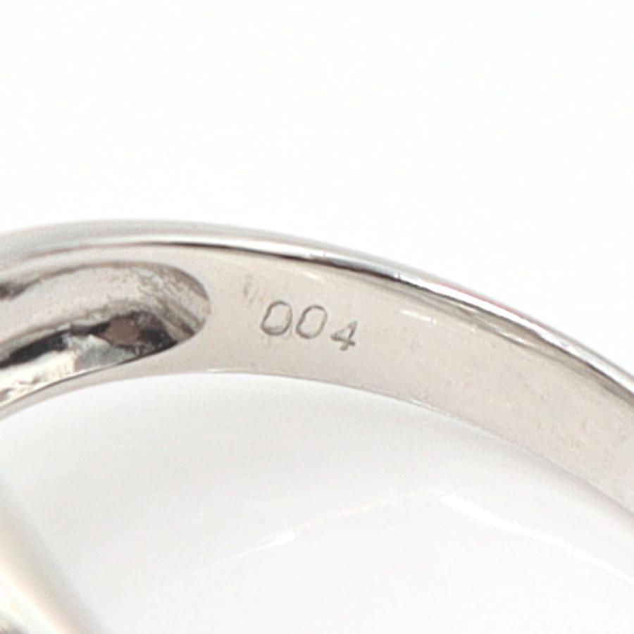 Pt900ラピスラズリリング　8mm　D0.04ct　サイズ12号　重量6.02ｇ(石の重量含む)　レディース(中古)