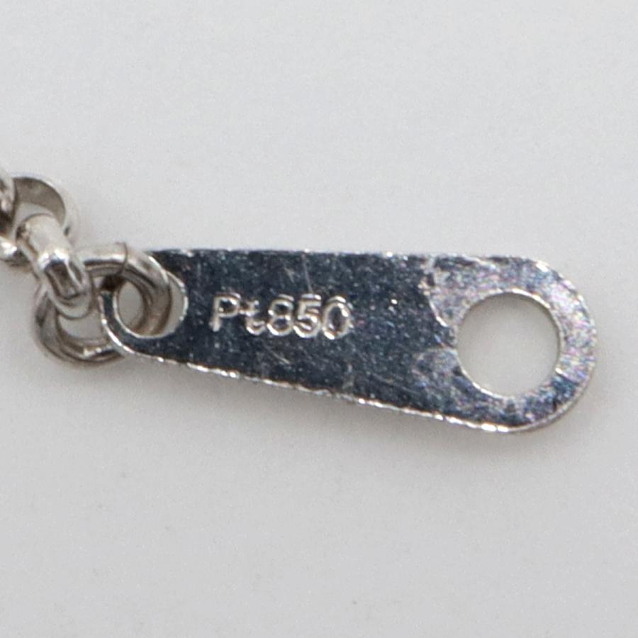 Pt900/Pt850ルビーネックレス　R1.04ct　D0.93ct　ネックレス長さ40cm　重量8.31ｇ(石の重量含む)　レディース（中古）