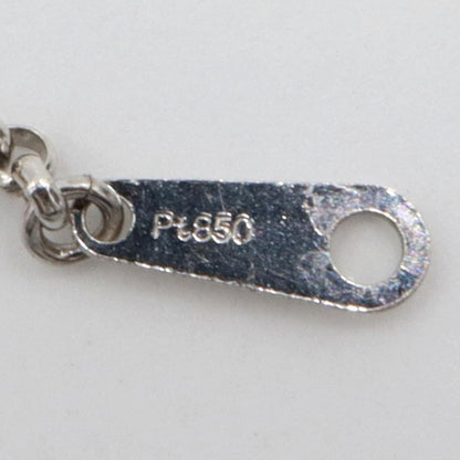 Pt900/Pt850ルビーネックレス　R1.04ct　D0.93ct　ネックレス長さ40cm　重量8.31ｇ(石の重量含む)　レディース（中古）