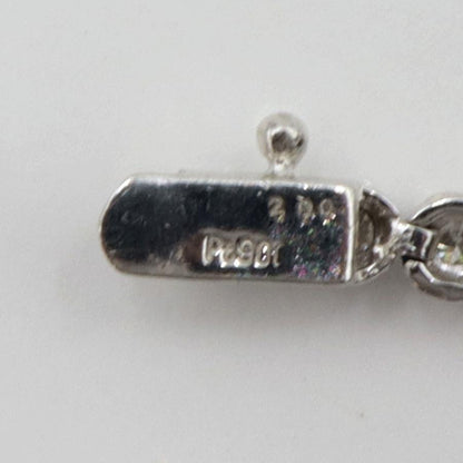 Pt900ダイヤモンドブレスレット　D2.00ct　ブレスレット長さ18cm　重量12.63ｇ　（中古）