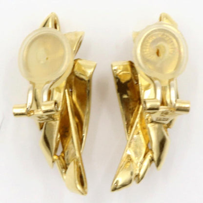 ピエール・カルダン(pierre cardin)750ダイヤモンドイヤリング　重量13.88ｇ(両耳合計・石の重量を含む)　レディース(中古)