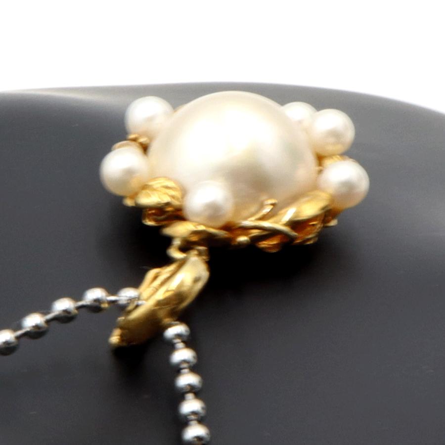 K18マペパールペンダントトップ　重量7.92ｇ(石の重量含む)（中古）