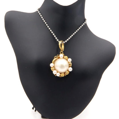 K18マペパールペンダントトップ　重量7.92ｇ(石の重量含む)（中古）