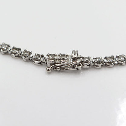 Pt850ダイヤモンドチョーカー　D5.00ct　チョーカー長さ：約40cm　重量16.89ｇ(石の重量含む)(中古)