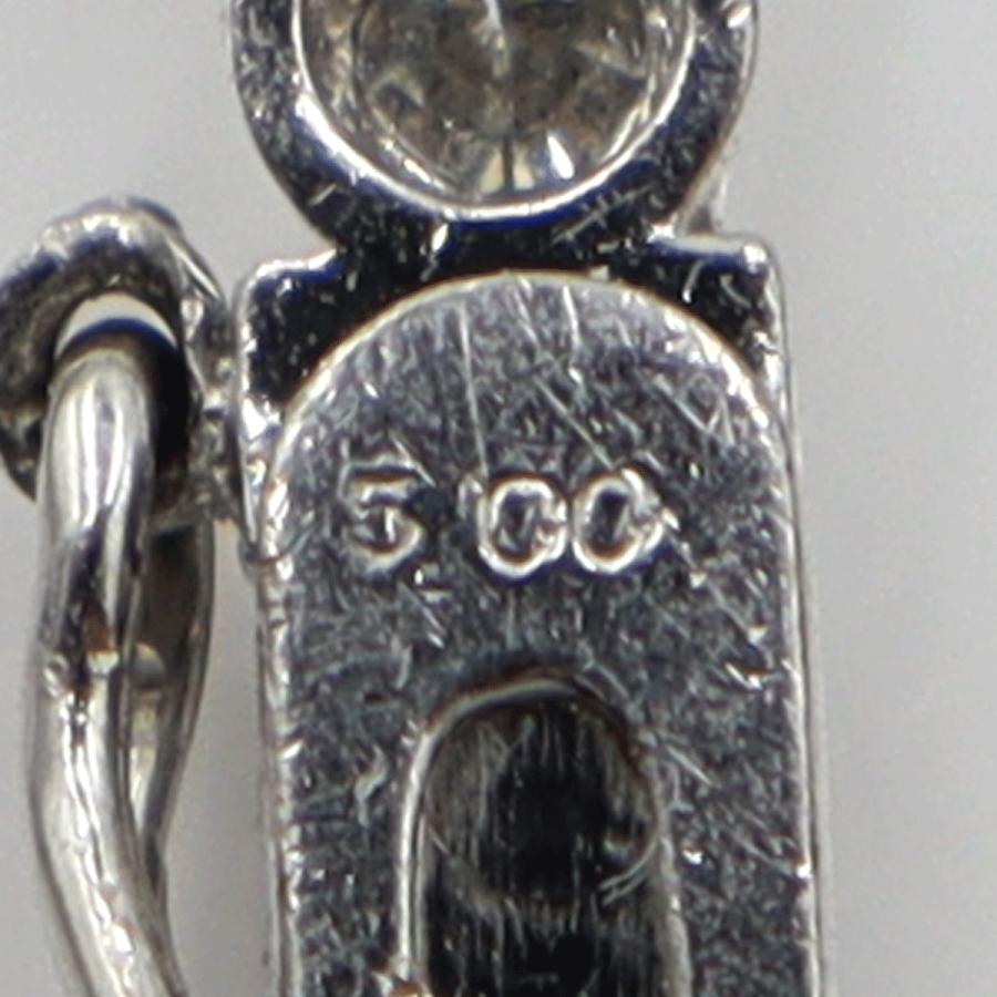 Pt850ダイヤモンドチョーカー　D5.00ct　チョーカー長さ：約40cm　重量16.89ｇ(石の重量含む)(中古)