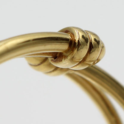 ウノアエレ(UNOAERRE) 750デザインバングル　バングルサイズ：約16.5cm　バングル幅：約14.0mm　重量31.97ｇ　C型バングル　ゴールド　レディース（中古）