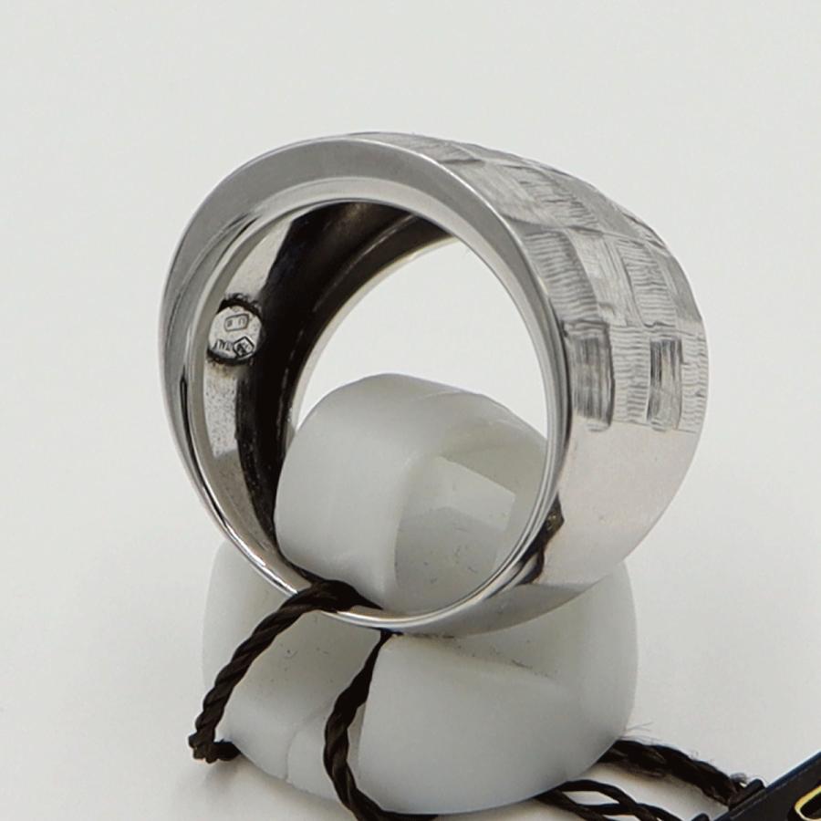 ウノアエレ(UNOAERRE) 750デザインリング　リングサイズ16号　重量4.18ｇ　レディース（中古）