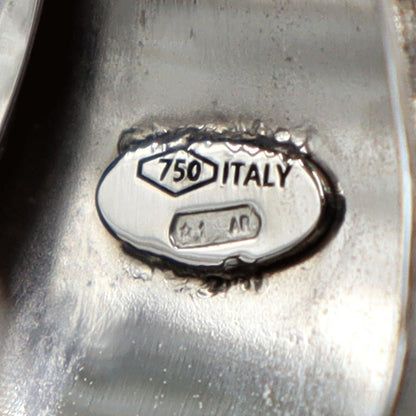 ウノアエレ(UNOAERRE) 750デザインリング　リングサイズ16号　重量4.18ｇ　レディース（中古）