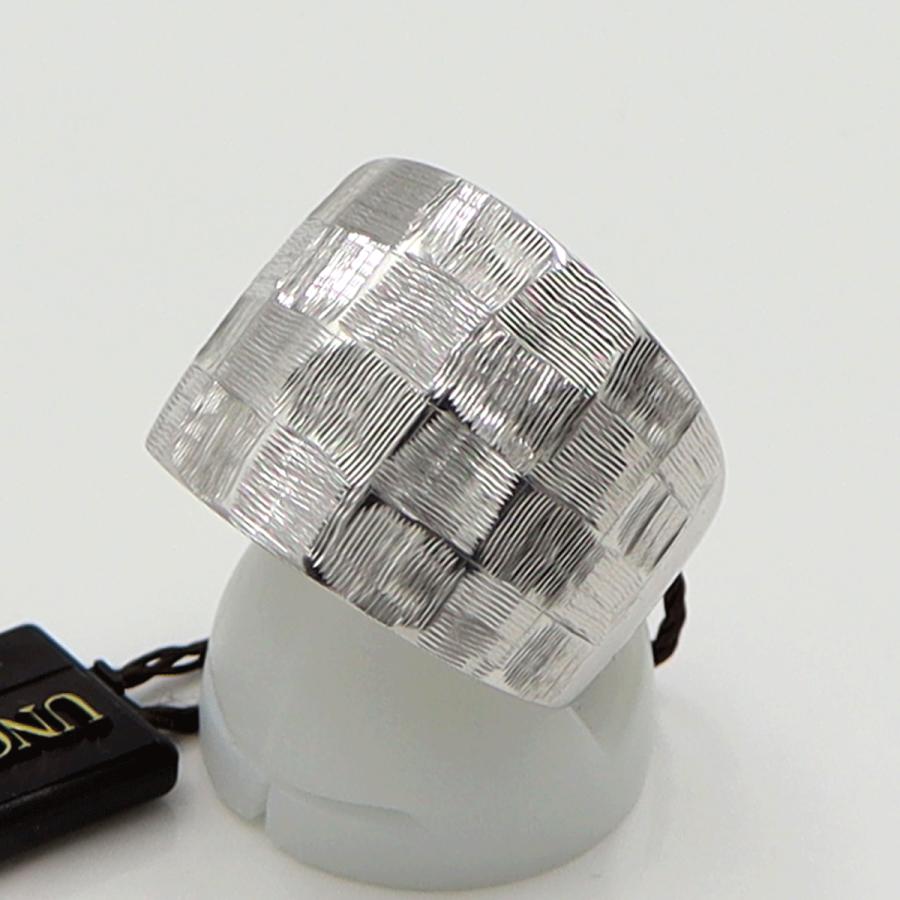 ウノアエレ(UNOAERRE) 750デザインリング　リングサイズ16号　重量4.18ｇ　レディース（中古）