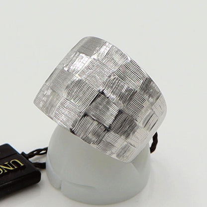 ウノアエレ(UNOAERRE) 750デザインリング　リングサイズ16号　重量4.18ｇ　レディース（中古）