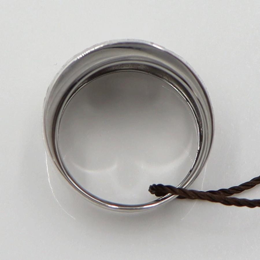 ウノアエレ(UNOAERRE) 750デザインリング　リングサイズ16号　重量4.18ｇ　レディース（中古）