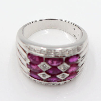 K14ルビーダイヤリング　R2.70ct　D0.18ct　サイズ12号　重量8.69ｇ(石の重量含む)　レディース(中古)