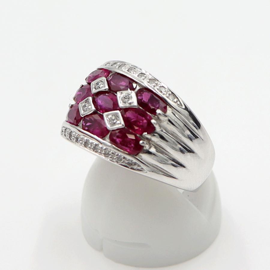 K14ルビーダイヤリング　R2.70ct　D0.18ct　サイズ12号　重量8.69ｇ(石の重量含む)　レディース(中古)