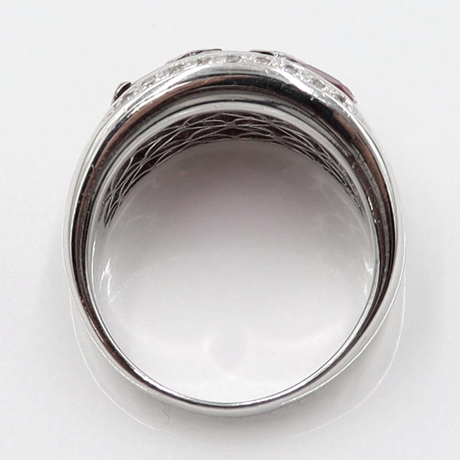 K14ルビーダイヤリング　R2.70ct　D0.18ct　サイズ12号　重量8.69ｇ(石の重量含む)　レディース(中古)
