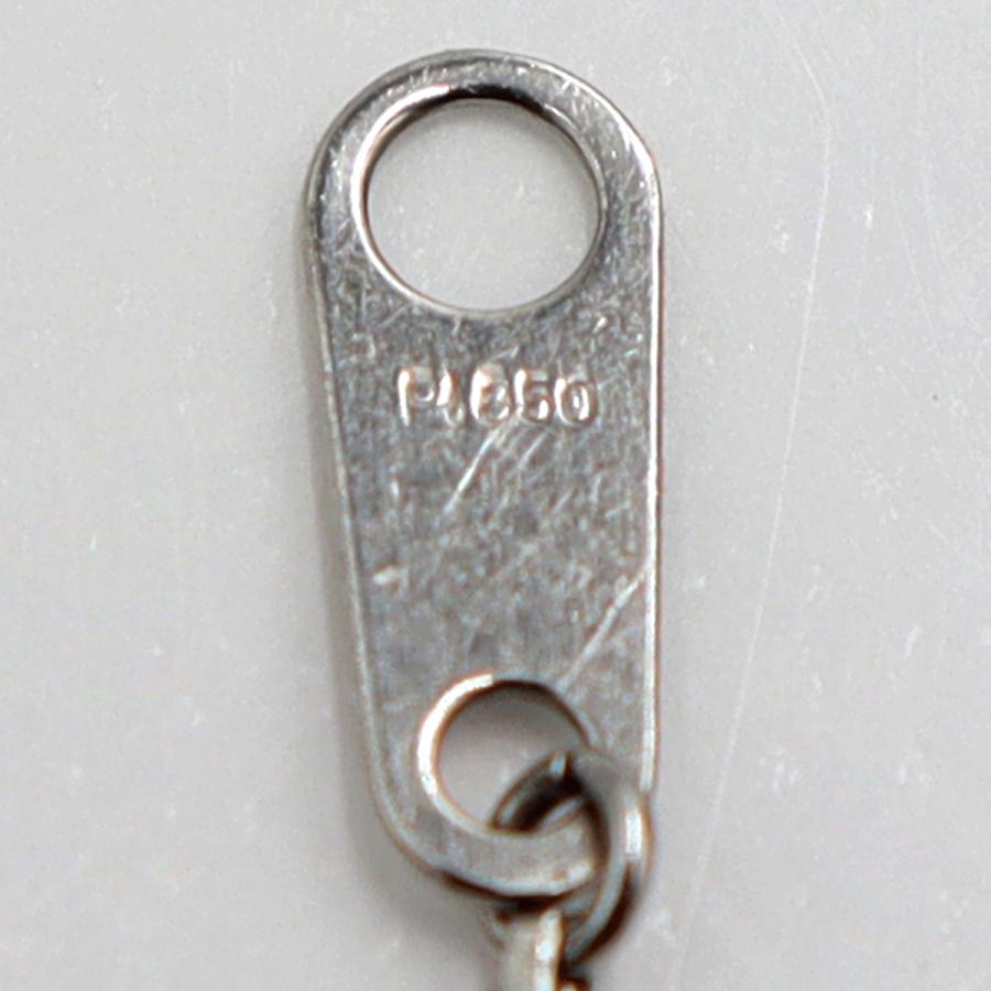 Pt850エメラルドペンダントネックレス　E0.36ct　D0.26ct　ネックレス長さ40cm　重量6.52ｇ(石の重量含む) レディース(中古)