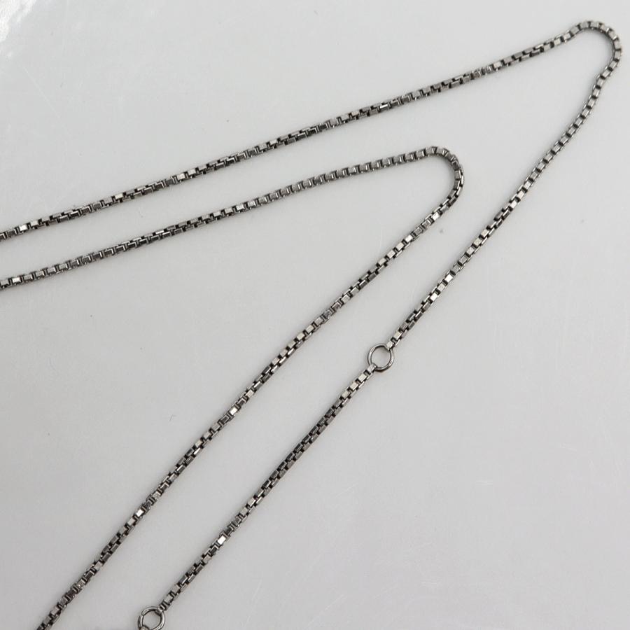 Pt850エメラルドペンダントネックレス　E0.36ct　D0.26ct　ネックレス長さ40cm　重量6.52ｇ(石の重量含む) レディース(中古)