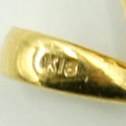 K18ルビーダイヤモンドペンダントトップ　重量0.94ｇ(石の重量含む)　レディース（中古）