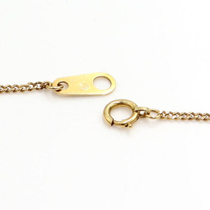 K18メノウカメオペンダントネックレス「キャット」　ネックレス長さ38cm　重量6.57ｇ　レディース（中古）