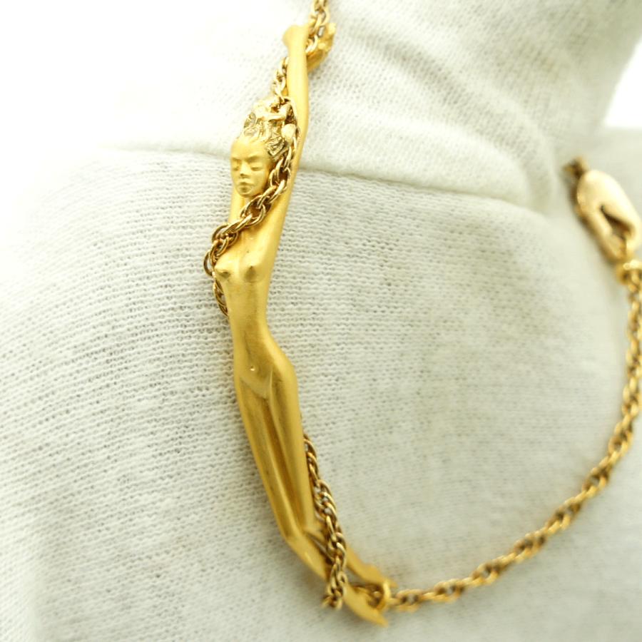 カレライカレラ（Carrera y Carrera）カレライカレラ750マーメイドブレスレット「女神」　重さ12.23ｇ　長さ 約18cm レディース（中古）