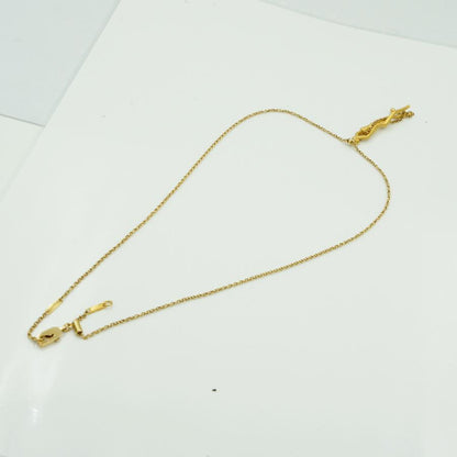 カレライカレラ（Carrera y Carrera）カレライカレラ750ダイヤモンドネックレス「女神」　ネックレスサイズ 約43cm 　レディース(中古）