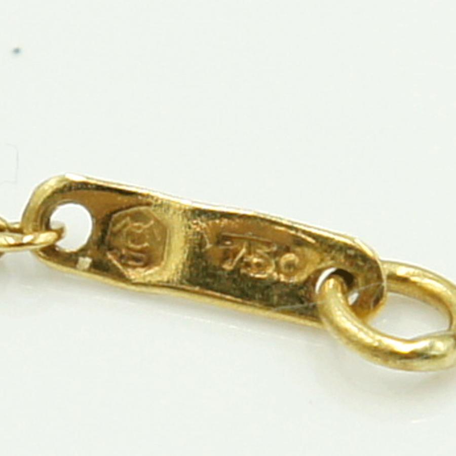 カレライカレラ（Carrera y Carrera）カレライカレラ750ダイヤモンドネックレス「女神」　ネックレスサイズ 約43cm 　レディース(中古）