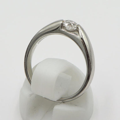 Pt1000ダイヤモンドリング　D0.314ct　サイズ12号　重量6.76ｇ(石の重量含む)　レディース(中古)