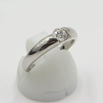 Pt1000ダイヤモンドリング　D0.314ct　サイズ12号　重量6.76ｇ(石の重量含む)　レディース(中古)