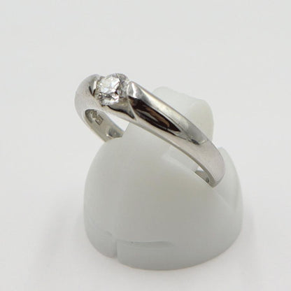 Pt1000ダイヤモンドリング　D0.314ct　サイズ12号　重量6.76ｇ(石の重量含む)　レディース(中古)