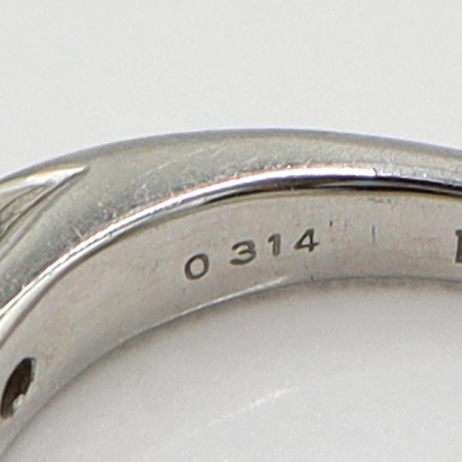 Pt1000ダイヤモンドリング　D0.314ct　サイズ12号　重量6.76ｇ(石の重量含む)　レディース(中古)