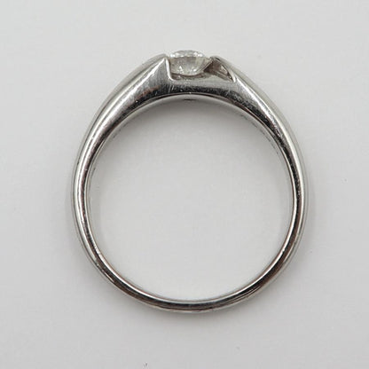 Pt1000ダイヤモンドリング　D0.314ct　サイズ12号　重量6.76ｇ(石の重量含む)　レディース(中古)